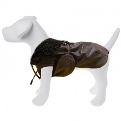 Rich Dog Tecno Cappottino in ecopelle per Cane Tg. 18 cm