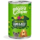 Edgard &amp; Cooper Lamb &amp; Beef Cibo umido Grain-free per Cane da 400 gr con Agnello e Manzo
