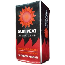 Sun Peat Torba Acida di Sfagno da 30kg / 250 litri