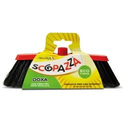 Scopazza Doxa Scopa per Interni con Fibra PET 100% Riciclata 33x9x9h cm