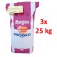 3X25 kg Progeo RuraL Fioc  Pellet + Fioccato Mangime Complementare Per Bovini, Ovi-Caprini ed Equini