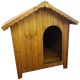 Cuccia per cane da esterno in legno 42x65x60h cm Betty
